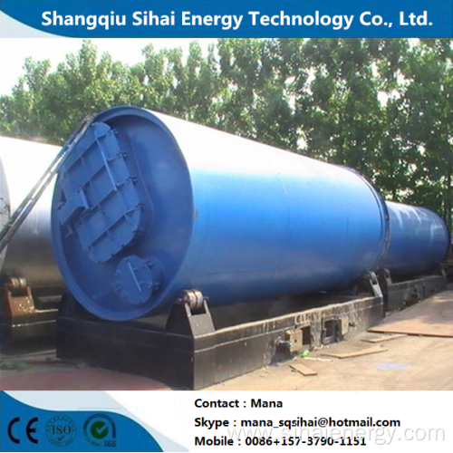 Processing Oil with Waste Rubber Pyrolysis Equipment